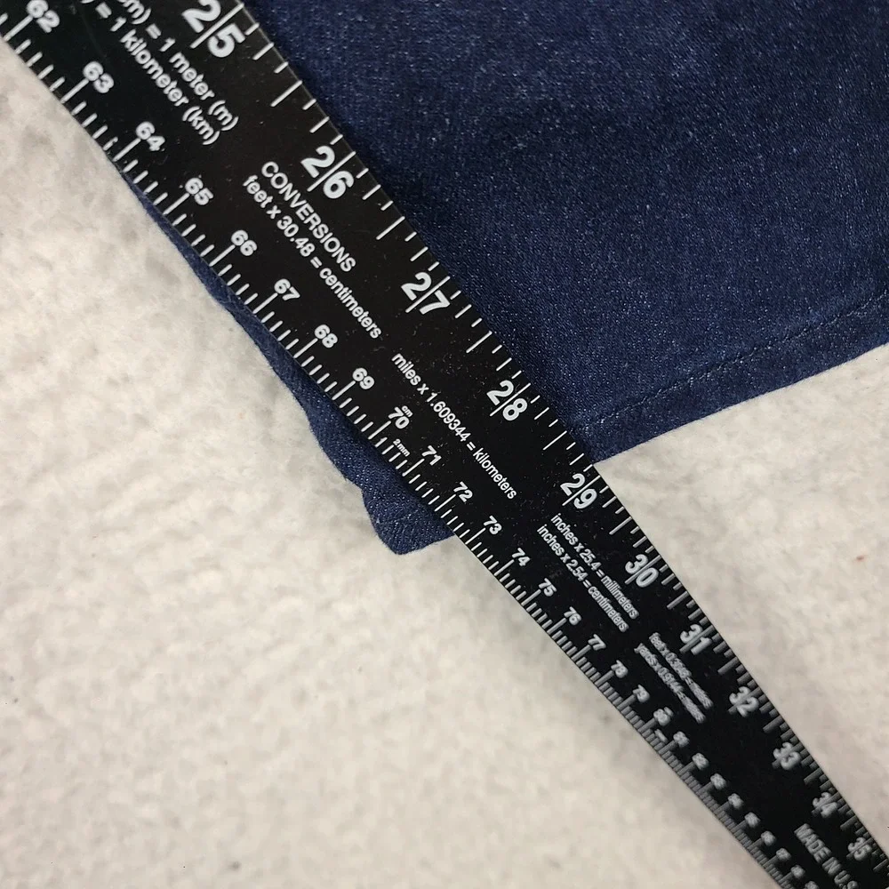 Not Your Daughter Jeans Womens 14 Blue Slim Straight Curves 360 Dark Wash NYDJ